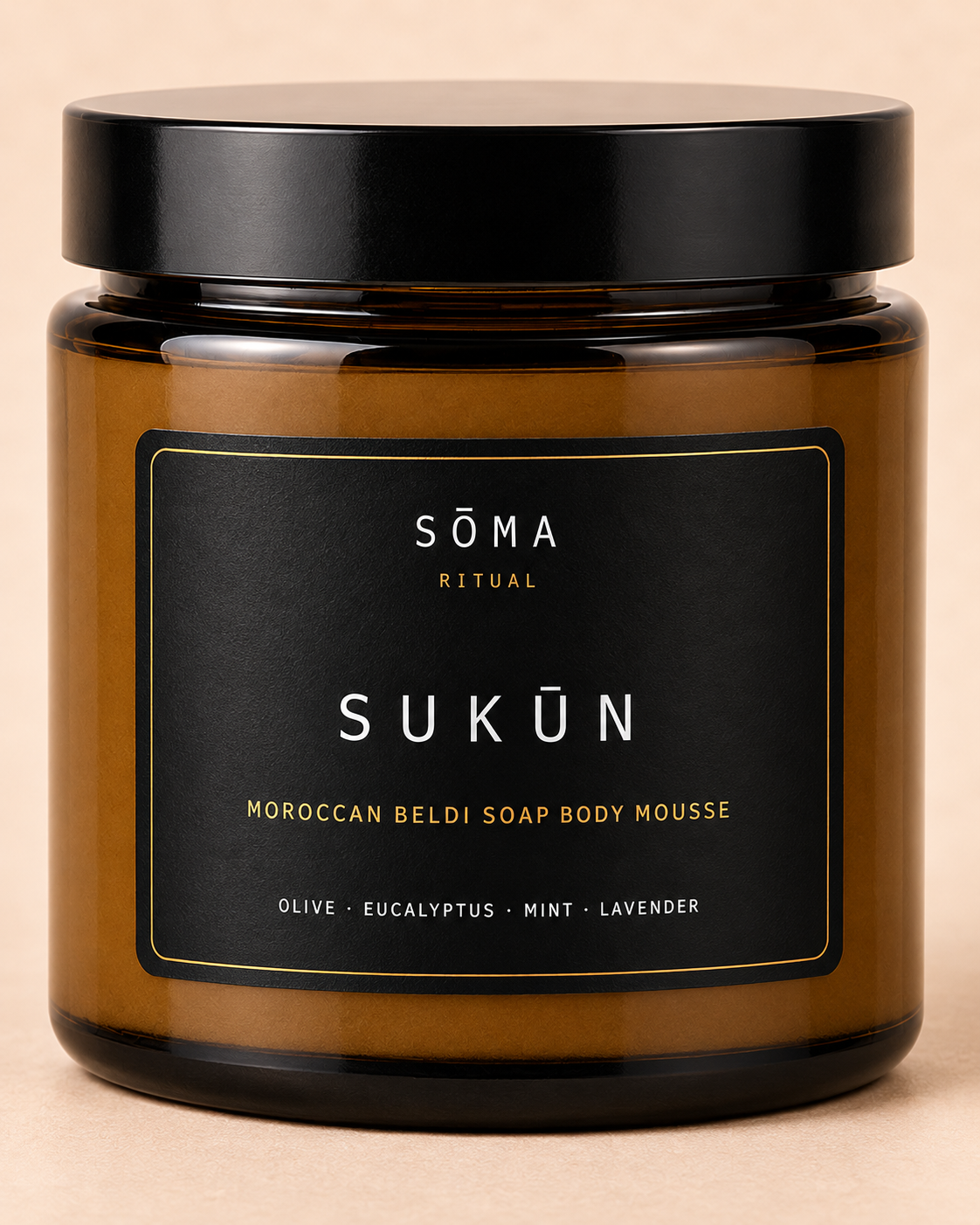 SUKŪN Moroccan Beldi Soap Body Mousse